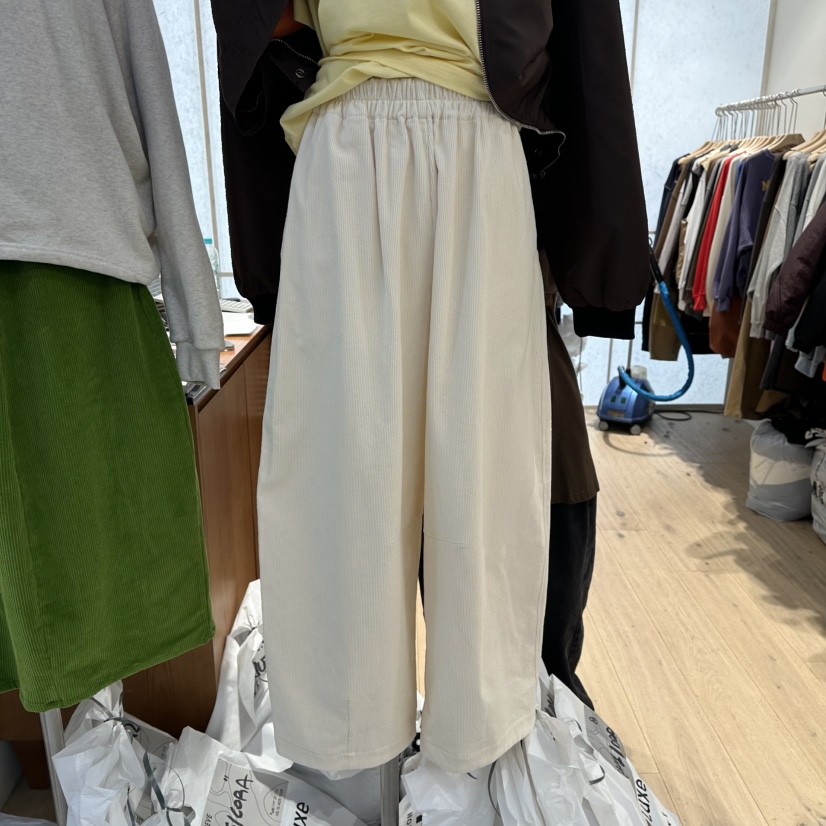 REVE-L東大門㊣代購女士新品職業推薦休閑25秋冬人氣休閑褲REVE-L休閑褲圖色1