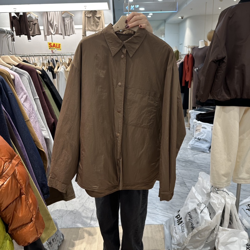 REVE-L東大門㊣代購女裝新款人氣時尚熱賣休閑襯衫蕾絲衫棉REVE-L襯衫/蕾絲衫圖色2