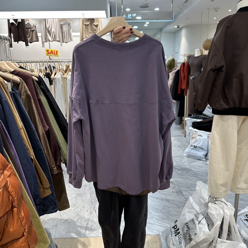 REVE-L韓國代購㊣女士新款職業熱賣人氣推薦時尚休閑25秋冬衛衣REVE-L衛衣