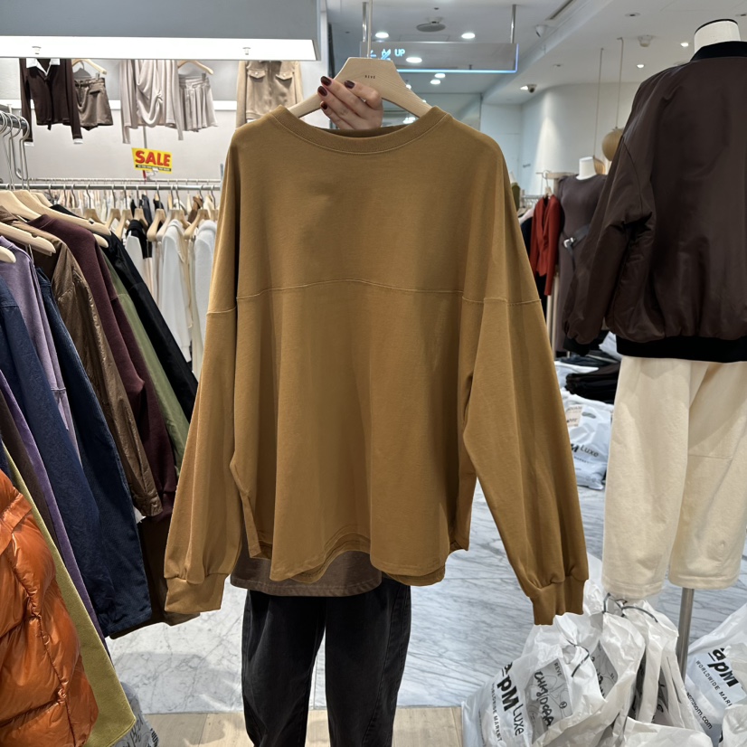 REVE-L韓國代購㊣女士新款職業熱賣人氣推薦時尚休閑25秋冬衛衣REVE-L衛衣圖色3