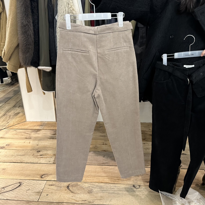 CREAM VILLA韓國直郵㊣女士新品推薦休閑褲口袋含包CREAMVILLA休閑褲