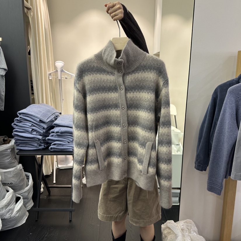 SALT BREAD東大門㊣實拍女裝新品推薦人氣職業熱賣時尚針織衫SALT BREAD針織衫圖色1