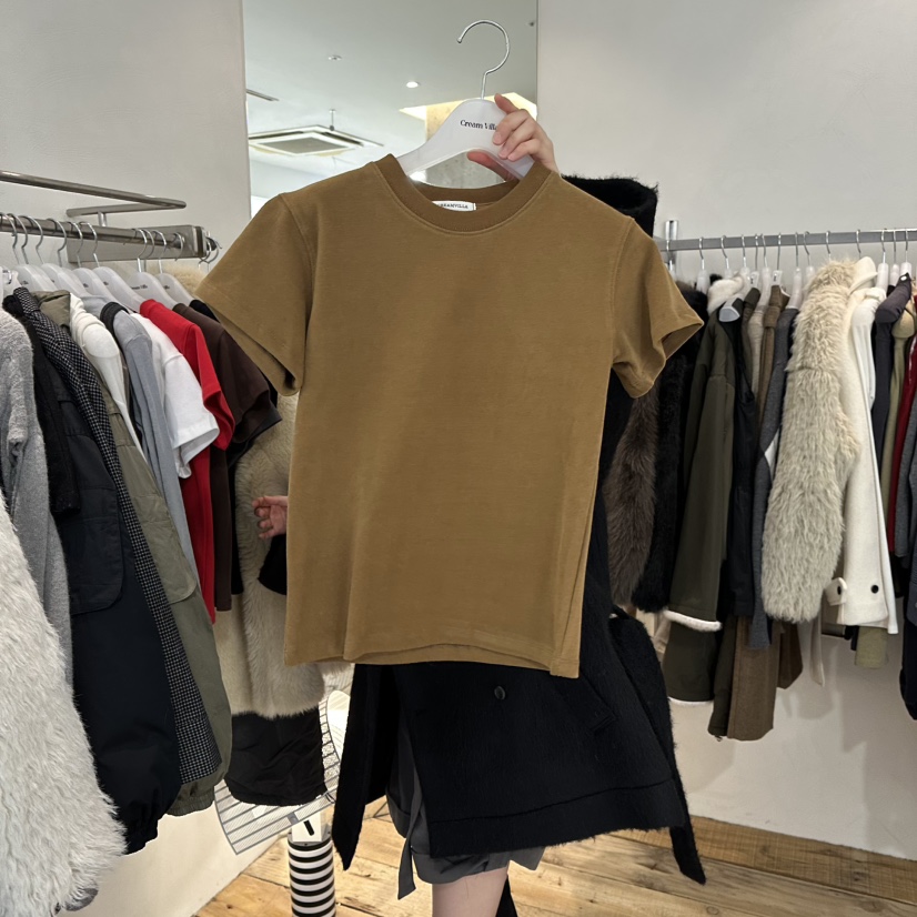 CREAM VILLA東大門㊣代購女裝新品熱賣T恤CREAMVILLAT恤圖色3