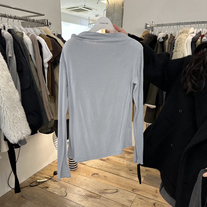 CREAM VILLA韓國代購㊣女裝新款休閑長袖T恤CREAMVILLA長袖T恤圖色3