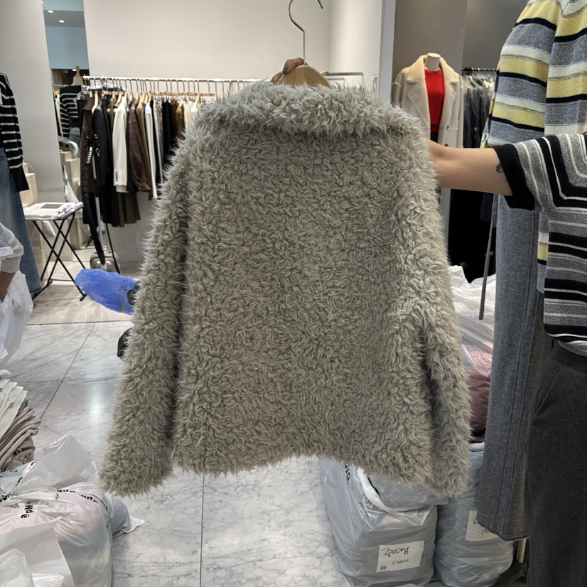 HABLE韓國直郵㊣女裝新款人氣熱賣25秋冬時尚推薦職業短款大衣HABLE短款大衣