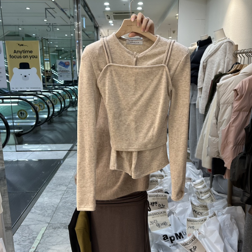 MAGNOLIA36-L東大門㊣直郵女士新品25秋冬時尚休閑套裝兩件套MAGNOLIA36-L套裝圖色2