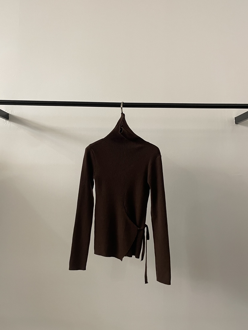 2DA/DARIMI-P東大門㊣實拍女裝新款時尚25秋冬推薦針織衫2DA/DARIMI-P針織衫圖色5棕色