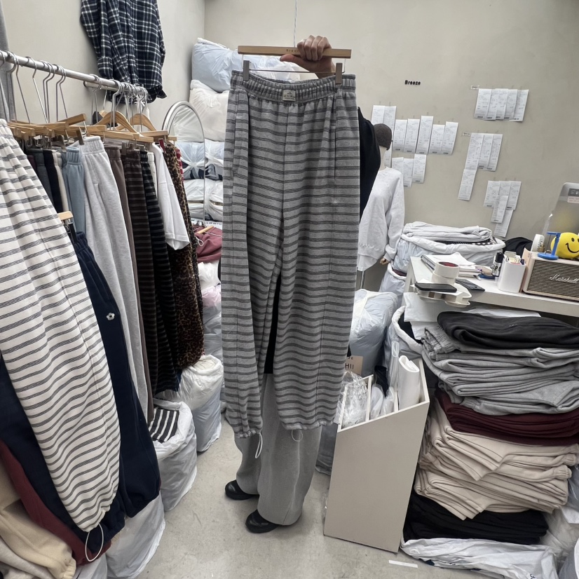 BREEZE韓國直郵㊣女裝新款25秋冬時尚推薦熱賣人氣休閑褲加絨BREEZE休閑褲圖色4