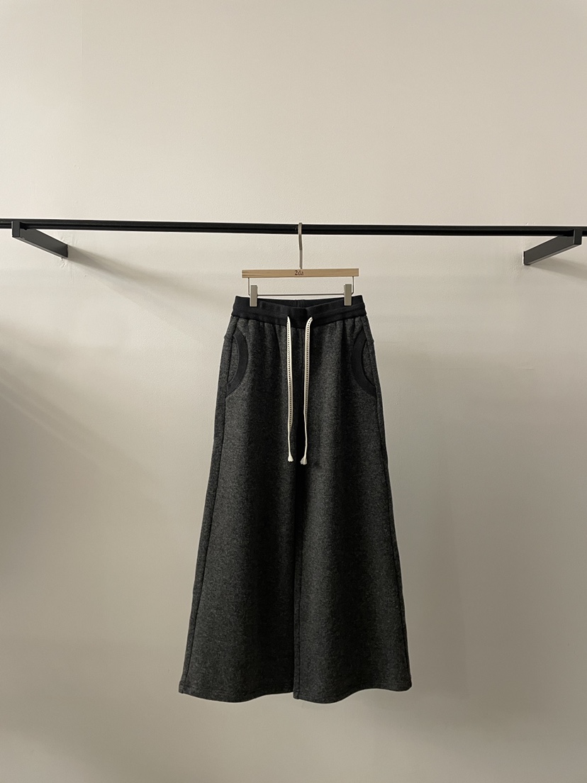 2DA/DARIMI-P東大門㊣直郵女士新品職業人氣熱賣25秋冬休閑褲2DA/DARIMI-P休閑褲圖色2墨色