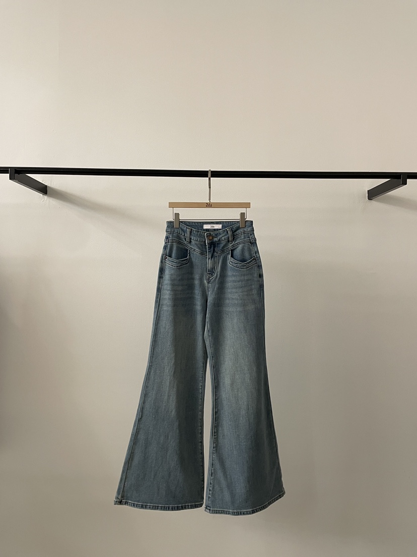 2DA/DARIMI-P韓國代購㊣女士新款時尚推薦25秋冬牛仔褲拉絨2DA/DARIMI-P牛仔褲圖色2實際價格45000