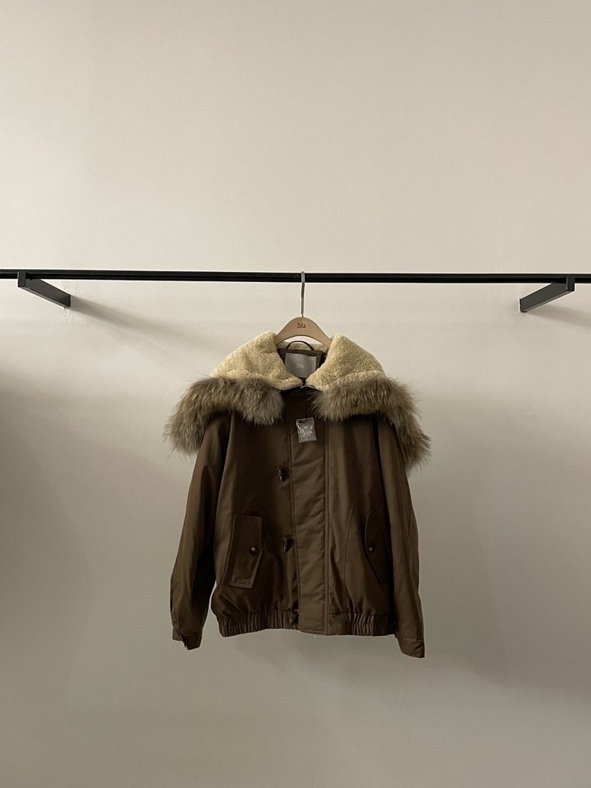 2DA/DARIMI-P東大門㊣直郵女裝新款休閑25秋冬短款羽絨服2DA/DARIMI-P短款羽絨服圖色3