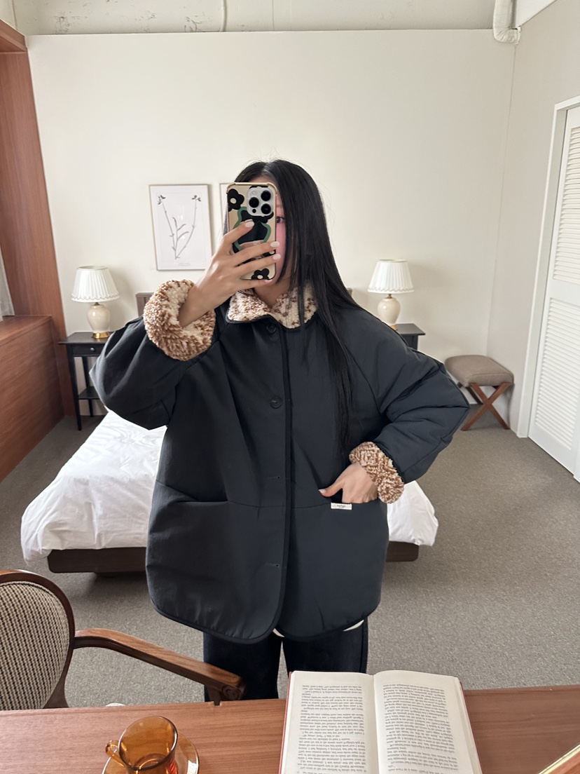 I MFACT韓國代購㊣女士新款熱賣休閑25秋冬時尚人氣推薦夾克I MFACT夾克