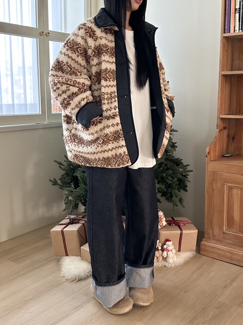 I MFACT韓國代購㊣女士新款熱賣休閑25秋冬時尚人氣推薦夾克I MFACT夾克