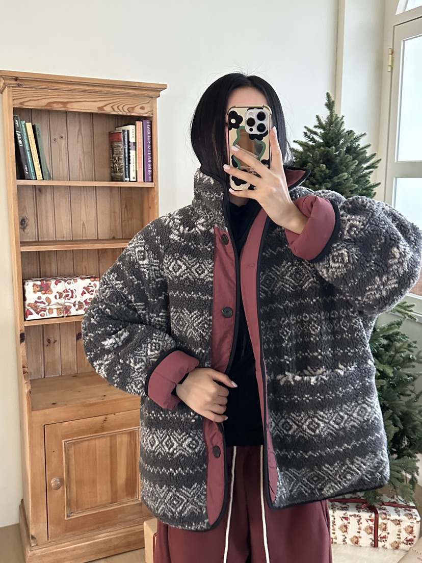 I MFACT韓國代購㊣女士新款熱賣休閑25秋冬時尚人氣推薦夾克I MFACT夾克圖色1