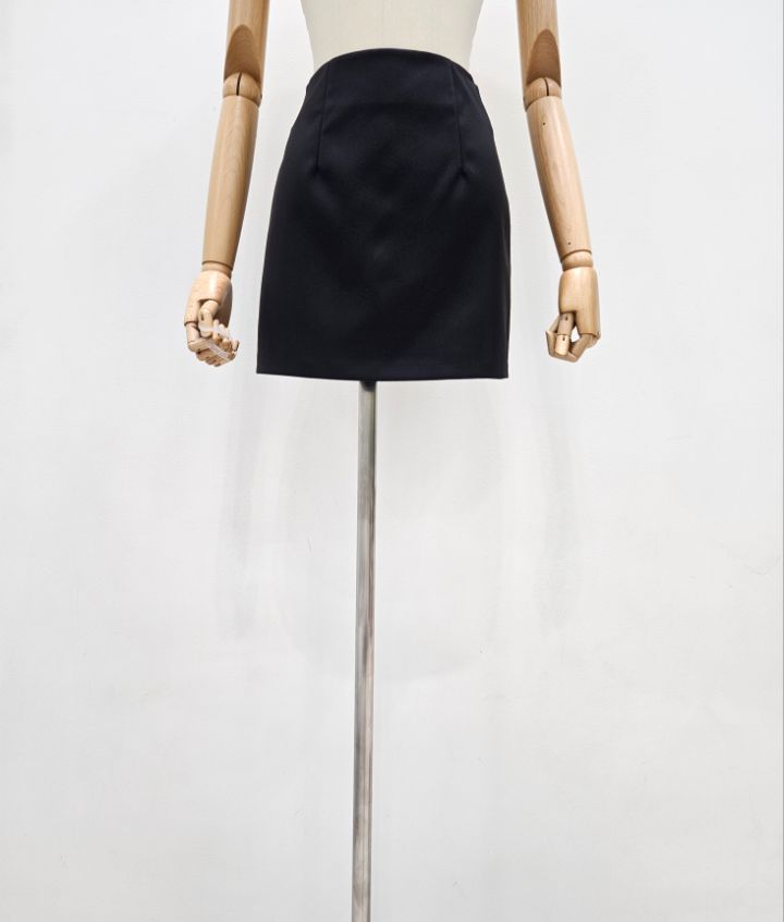 HIGH HEELS東大門㊣直郵女士新款人氣推薦熱賣休閑短裙絲綢HIGH HEELS短裙圖色2