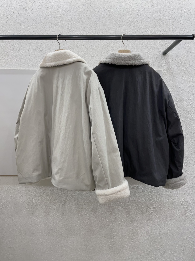 EGGPLANT韓國代購㊣女士新款時尚25秋冬推薦熱賣人氣夾克夾棉EGGPLANT夾克