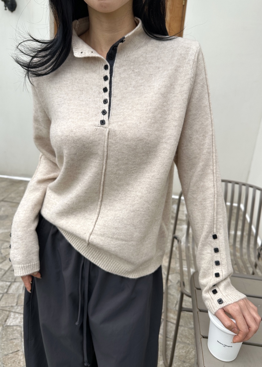 CLASSY-O東大門㊣直郵女士新款休閑人氣熱賣職業針織衫紐扣CLASSY-O針織衫