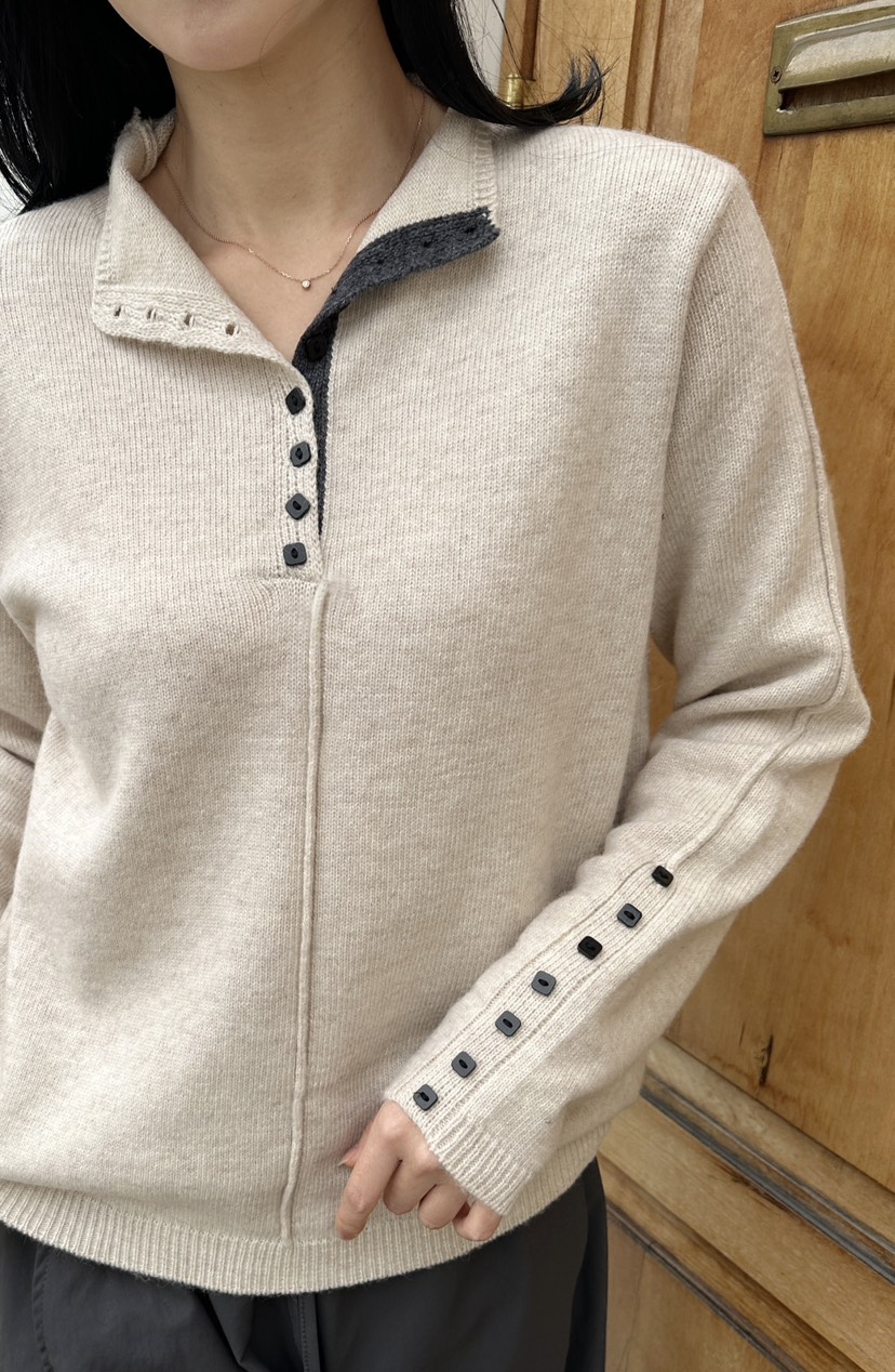 CLASSY-O東大門㊣直郵女士新款休閑人氣熱賣職業針織衫紐扣CLASSY-O針織衫