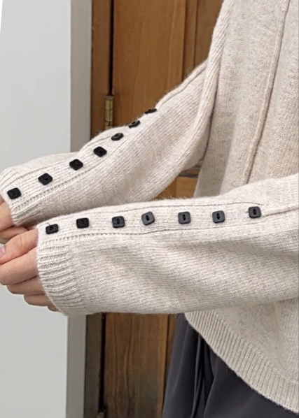 CLASSY-O東大門㊣直郵女士新款休閑人氣熱賣職業針織衫紐扣CLASSY-O針織衫