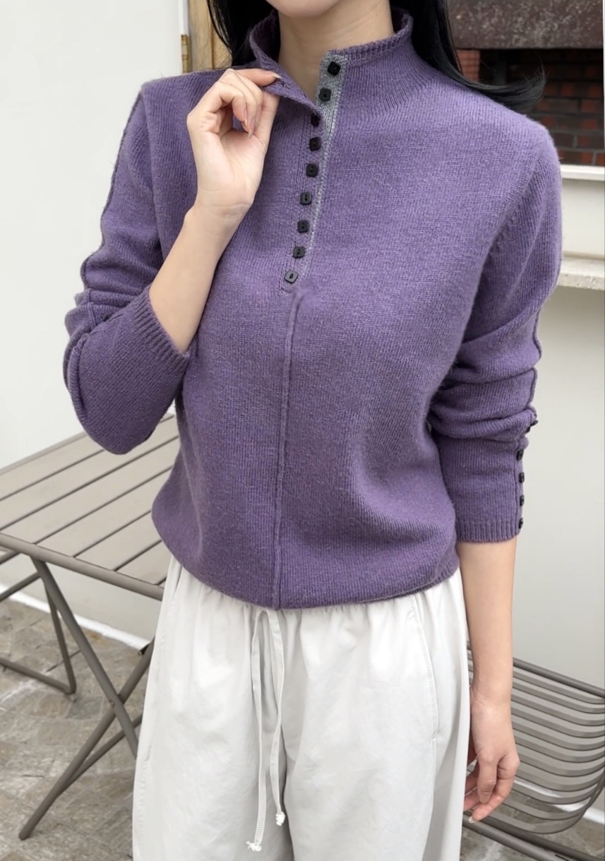 CLASSY-O東大門㊣直郵女士新款休閑人氣熱賣職業針織衫紐扣CLASSY-O針織衫