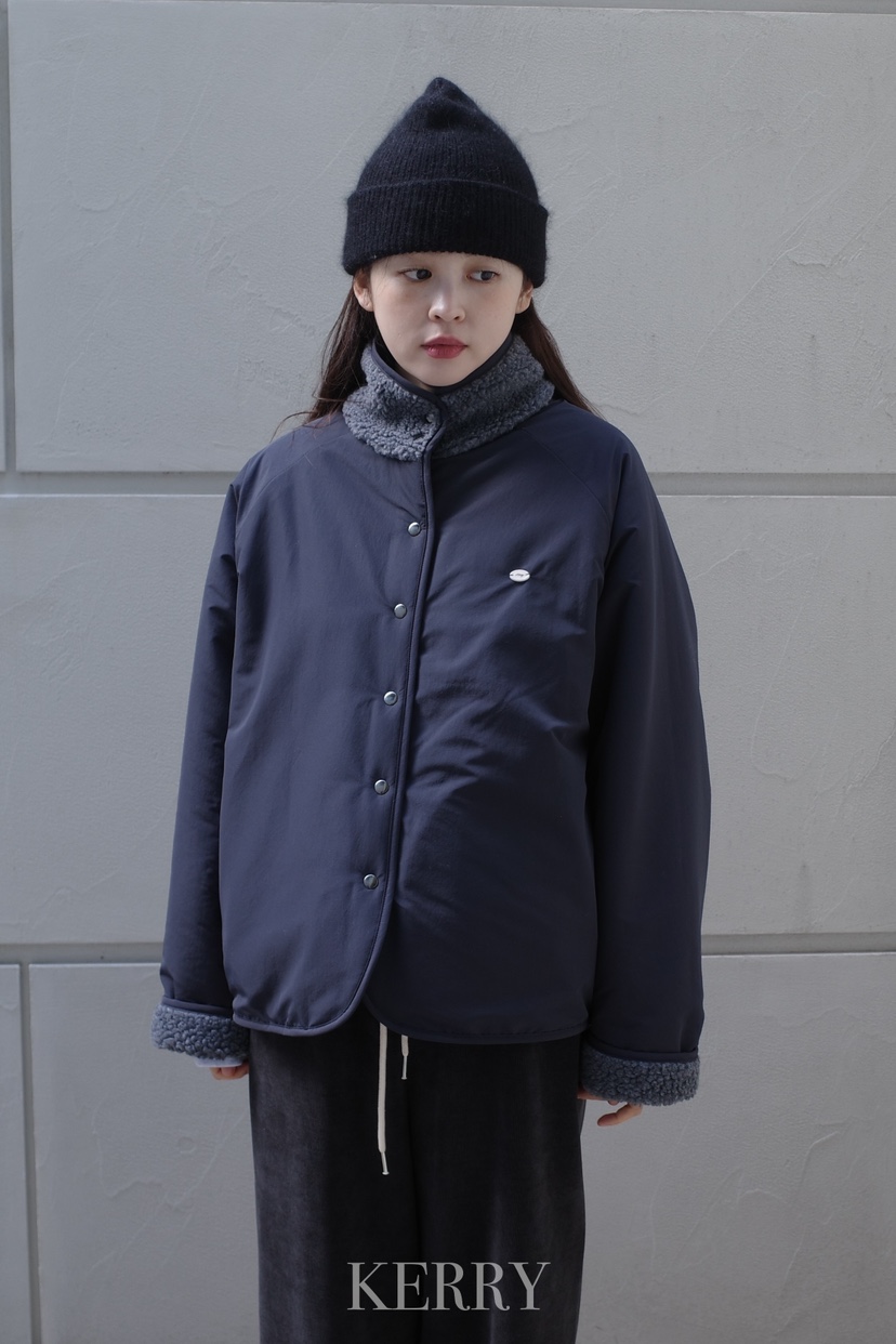 KERRY東大門㊣實拍女士新款職業熱賣推薦休閑短款棉服雙面抓絨KERRY短款棉服