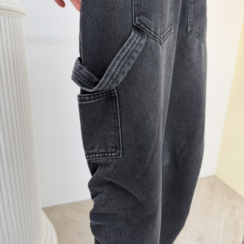 PALETTE-Q東大門㊣直郵女裝新品熱賣25秋冬時尚推薦牛仔褲PALETTE牛仔褲