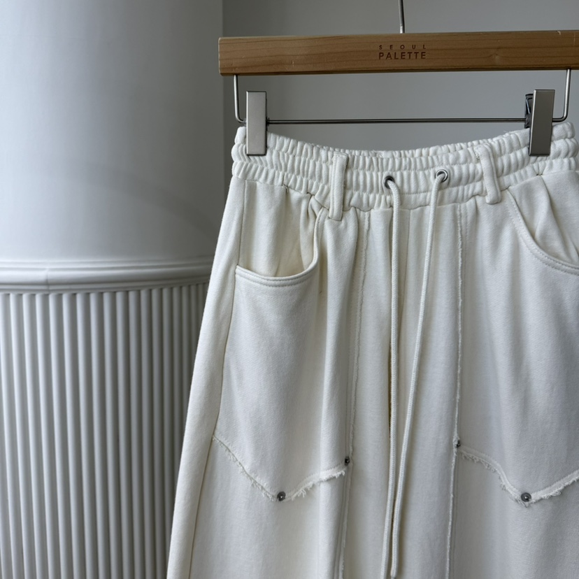 PALETTE-Q東大門㊣代購女裝新品熱賣25秋冬推薦休閑褲水洗PALETTE休閑褲