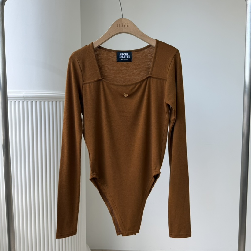 PALETTE-Q韓國直郵㊣女士新款人氣時尚職業熱賣推薦長袖T恤PALETTE長袖T恤圖色2