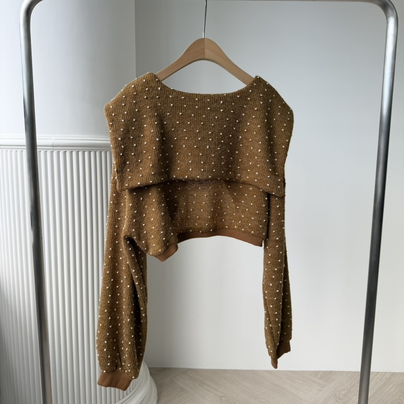 PALETTE-Q韓國直郵㊣女士新品熱賣休閑推薦人氣職業針織衫絨PALETTE針織衫