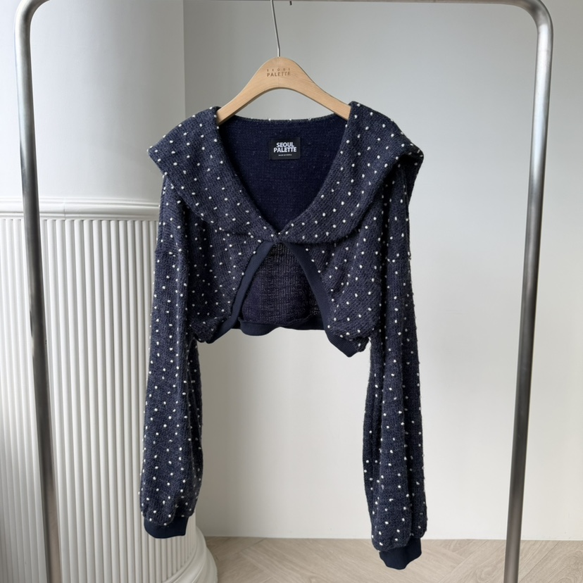 PALETTE-Q韓國直郵㊣女士新品熱賣休閑推薦人氣職業針織衫絨PALETTE針織衫圖色1