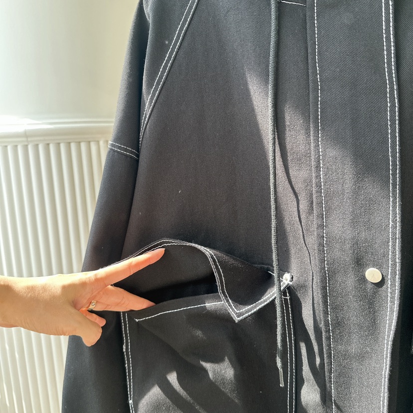 PALETTE-Q東大門㊣直郵女裝新款人氣休閑25秋冬夾克連帽拉鏈衫PALETTE夾克