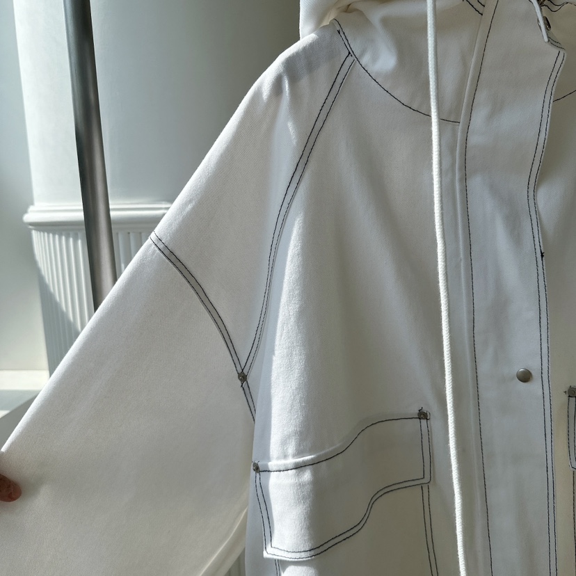 PALETTE-Q東大門㊣直郵女裝新款人氣休閑25秋冬夾克連帽拉鏈衫PALETTE夾克