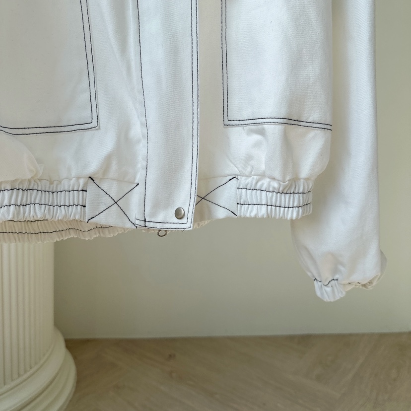 PALETTE-Q東大門㊣直郵女裝新款人氣休閑25秋冬夾克連帽拉鏈衫PALETTE夾克