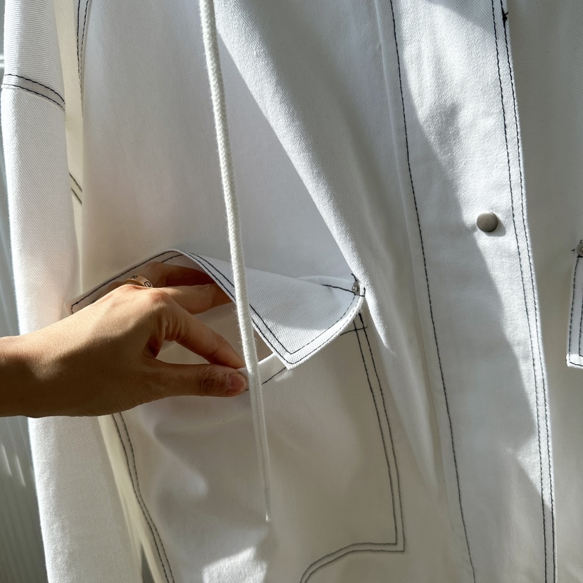 PALETTE-Q東大門㊣直郵女裝新款人氣休閑25秋冬夾克連帽拉鏈衫PALETTE夾克