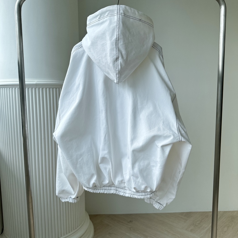 PALETTE-Q東大門㊣直郵女裝新款人氣休閑25秋冬夾克連帽拉鏈衫PALETTE夾克