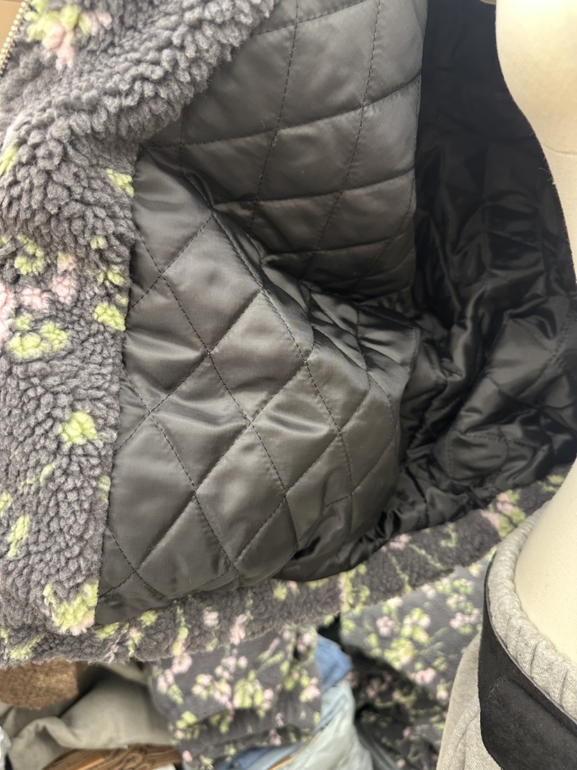 I MFACT韓國直郵㊣女裝新品25秋冬職業人氣熱賣夾克拉鏈花朵I MFACT夾克