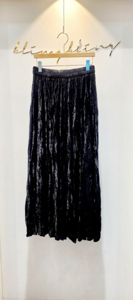 BLING BLING-S東大門㊣實拍女士新款25秋冬時尚長裙天鵝絨BLING BLING-S長裙圖色1
