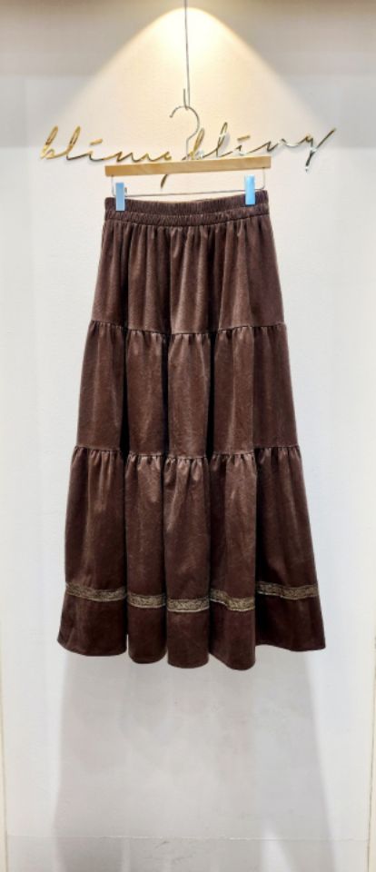 BLING BLING-S韓國直郵㊣女士新款推薦25秋冬時尚職業長裙BLING BLING-S長裙