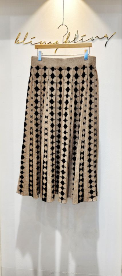 BLING BLING-S東大門㊣實拍女士新品休閑半身裙中短裙百褶褶裙BLING BLING-S半身裙/中短裙