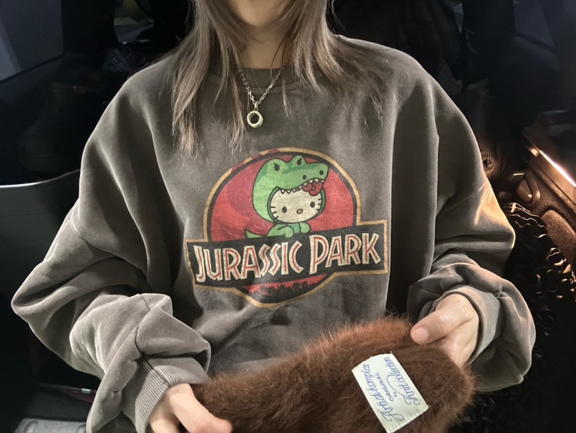 CRACKERS韓國直郵㊣女士新款人氣職業休閑熱賣25秋冬時尚衛衣CRACKERS衛衣