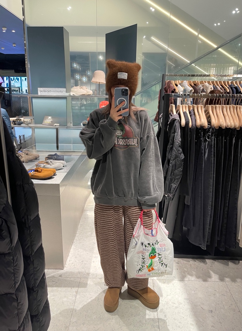 CRACKERS韓國直郵㊣女士新款人氣職業休閑熱賣25秋冬時尚衛衣CRACKERS衛衣