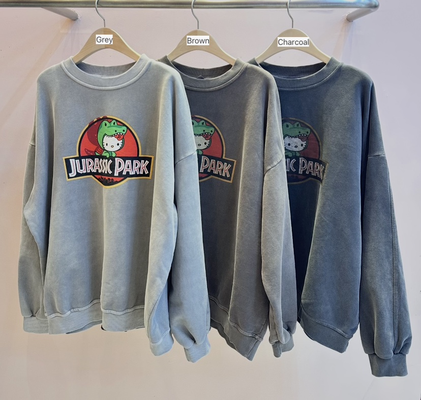 CRACKERS韓國直郵㊣女士新款人氣職業休閑熱賣25秋冬時尚衛衣CRACKERS衛衣