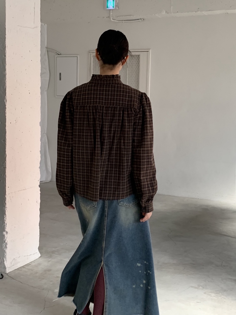 SUNDER MARKET韓國直郵㊣女士新款休閑人氣時尚襯衫蕾絲衫SUNDER MARKET襯衫/蕾絲衫