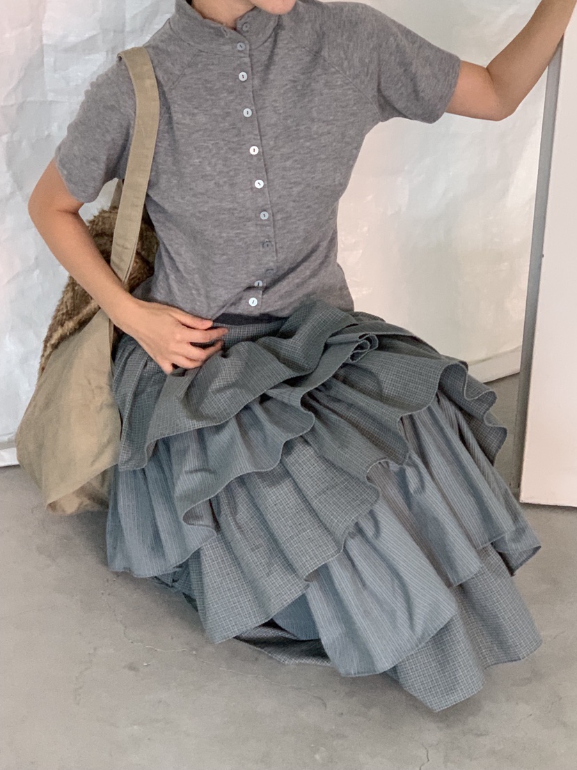 SUNDER MARKET韓國代購㊣女士新款時尚人氣熱賣推薦25秋冬長裙SUNDER MARKET長裙