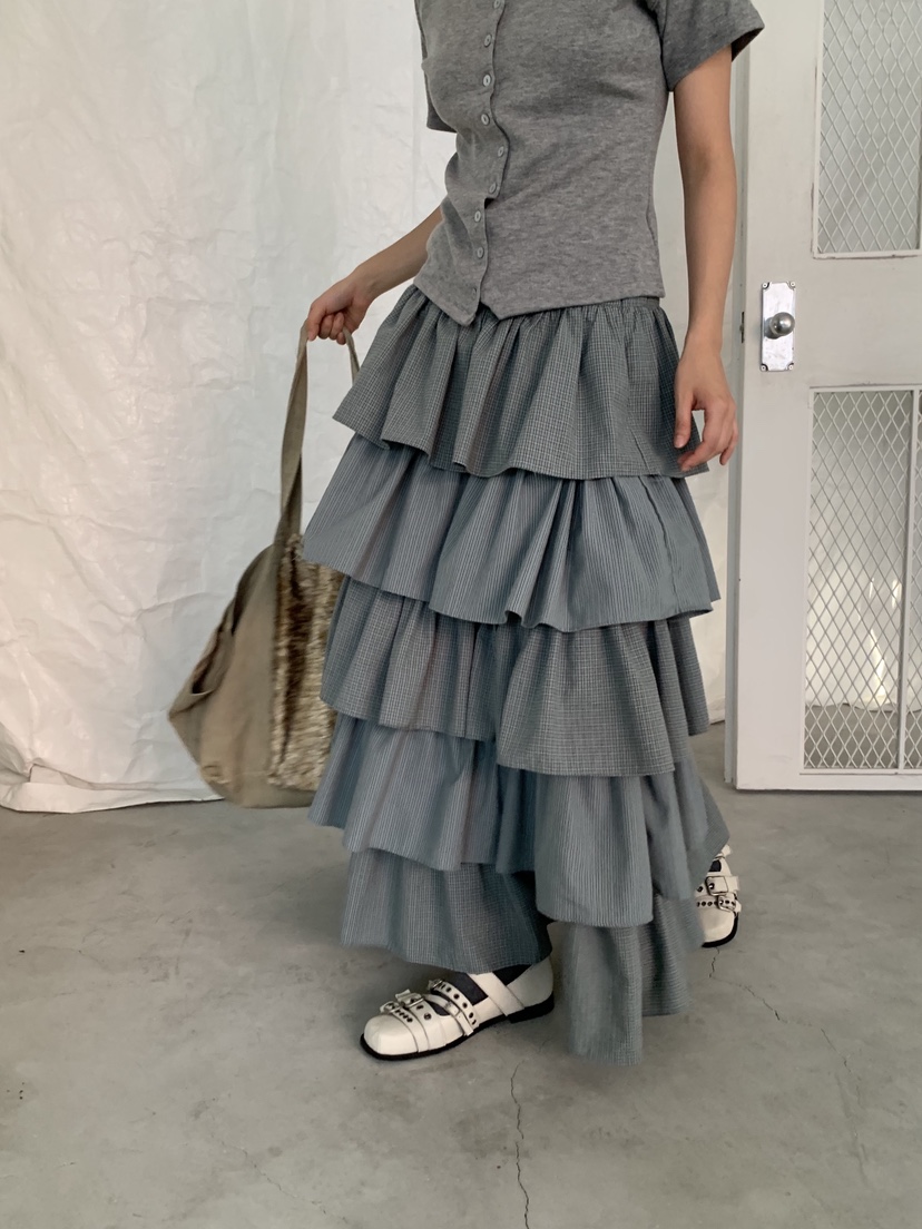 SUNDER MARKET韓國代購㊣女士新款時尚人氣熱賣推薦25秋冬長裙SUNDER MARKET長裙