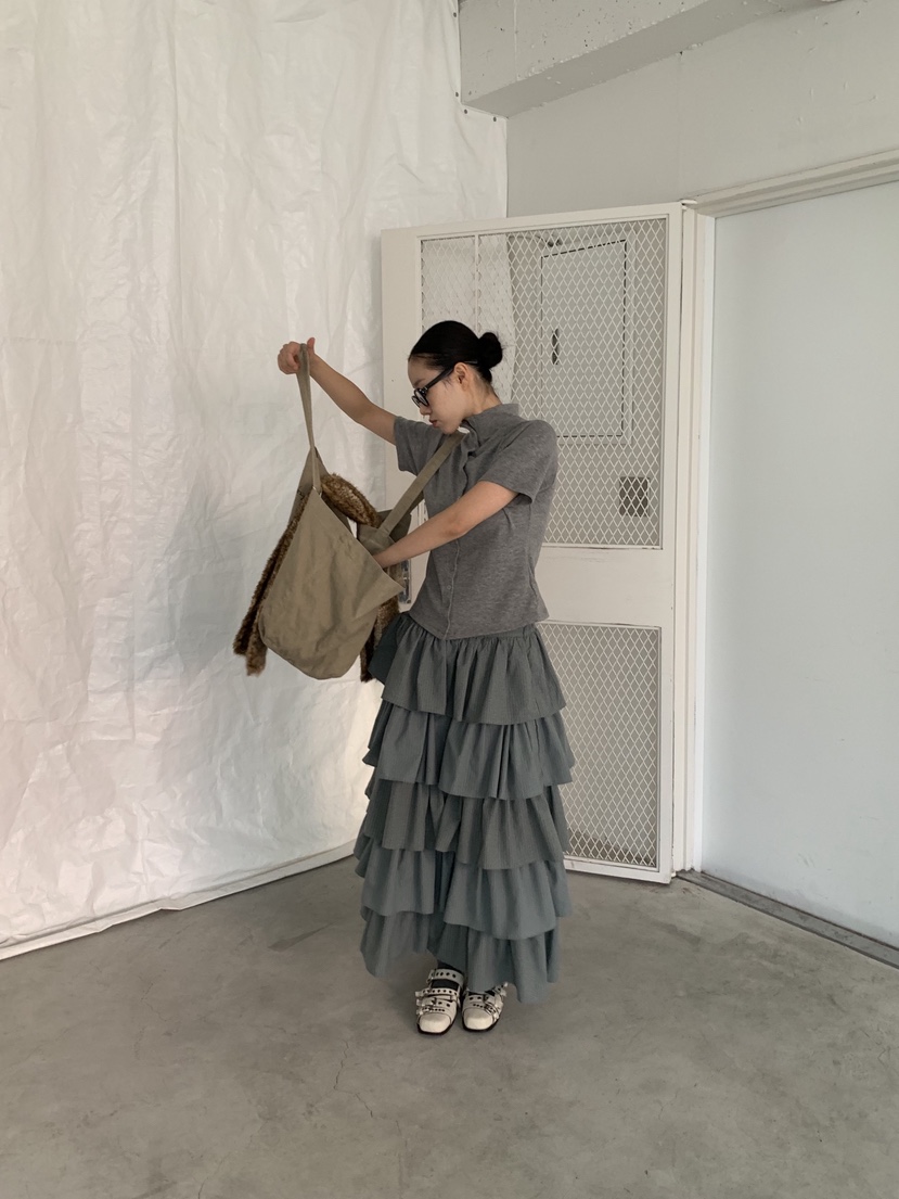 SUNDER MARKET韓國代購㊣女士新款時尚人氣熱賣推薦25秋冬長裙SUNDER MARKET長裙圖色1