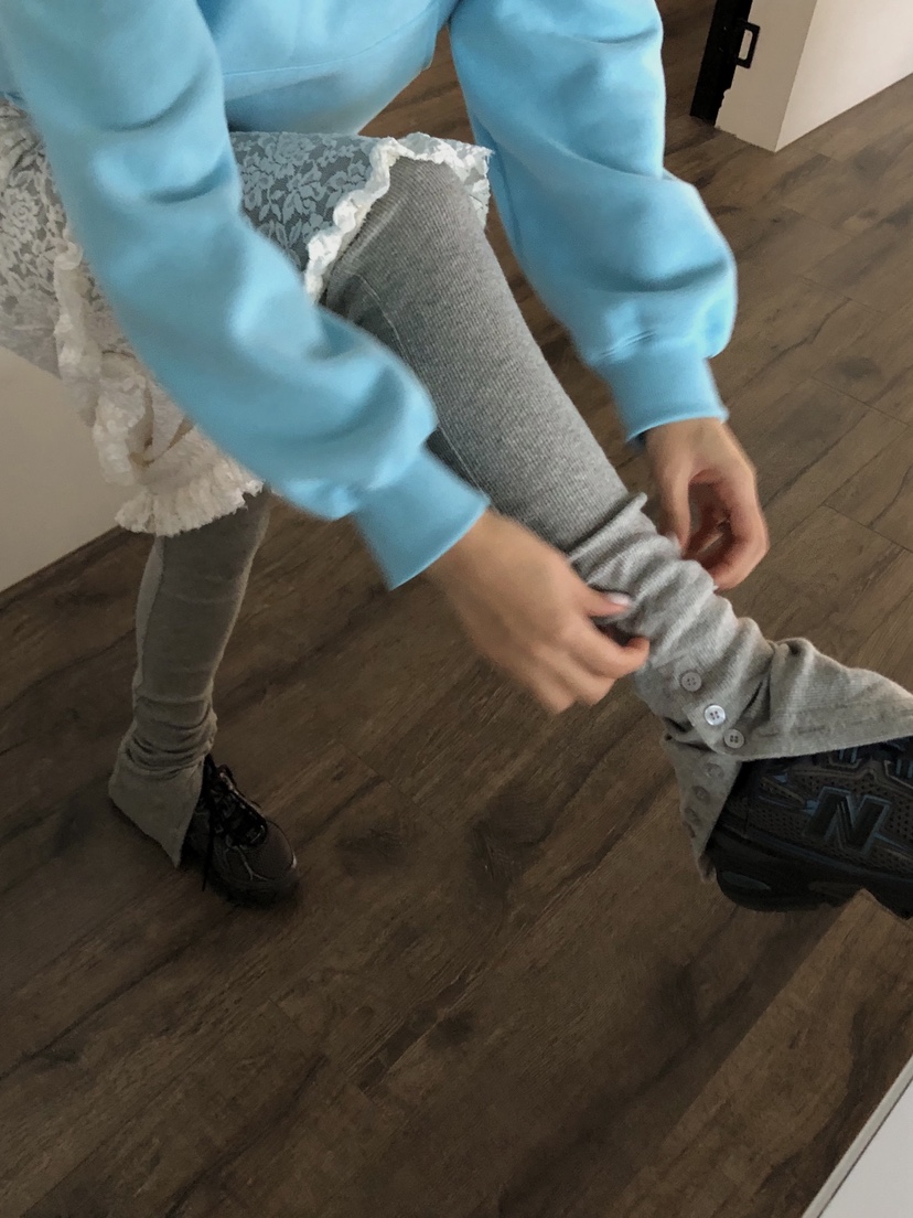 SUNDER MARKET東大門㊣代購女裝新款熱賣25秋冬休閑褲紐扣SUNDER MARKET休閑褲