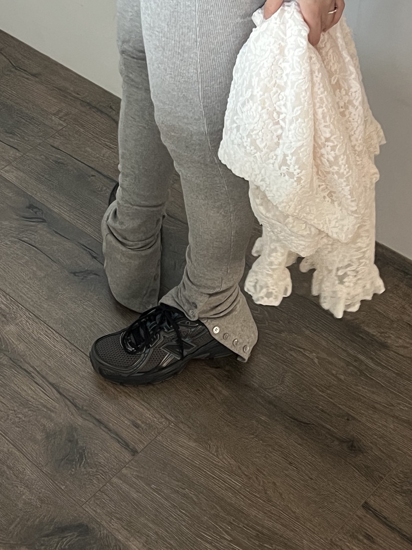 SUNDER MARKET東大門㊣代購女裝新款熱賣25秋冬休閑褲紐扣SUNDER MARKET休閑褲