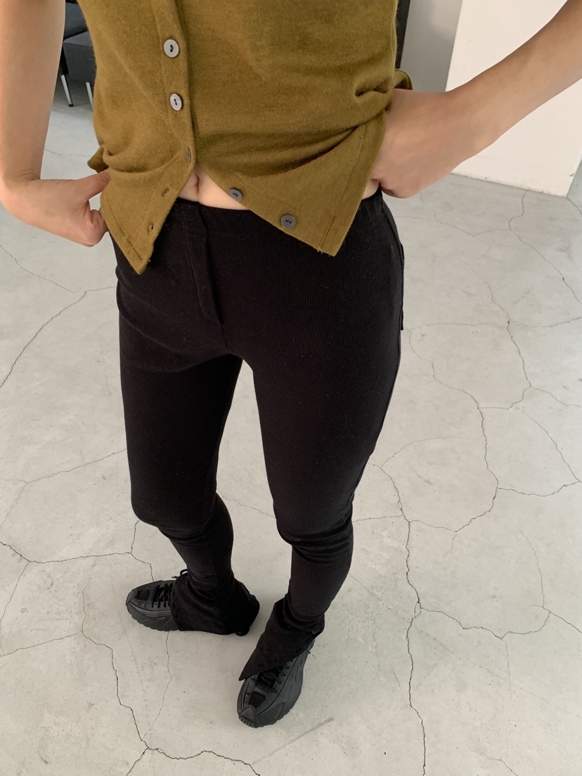 SUNDER MARKET東大門㊣代購女裝新款熱賣25秋冬休閑褲紐扣SUNDER MARKET休閑褲