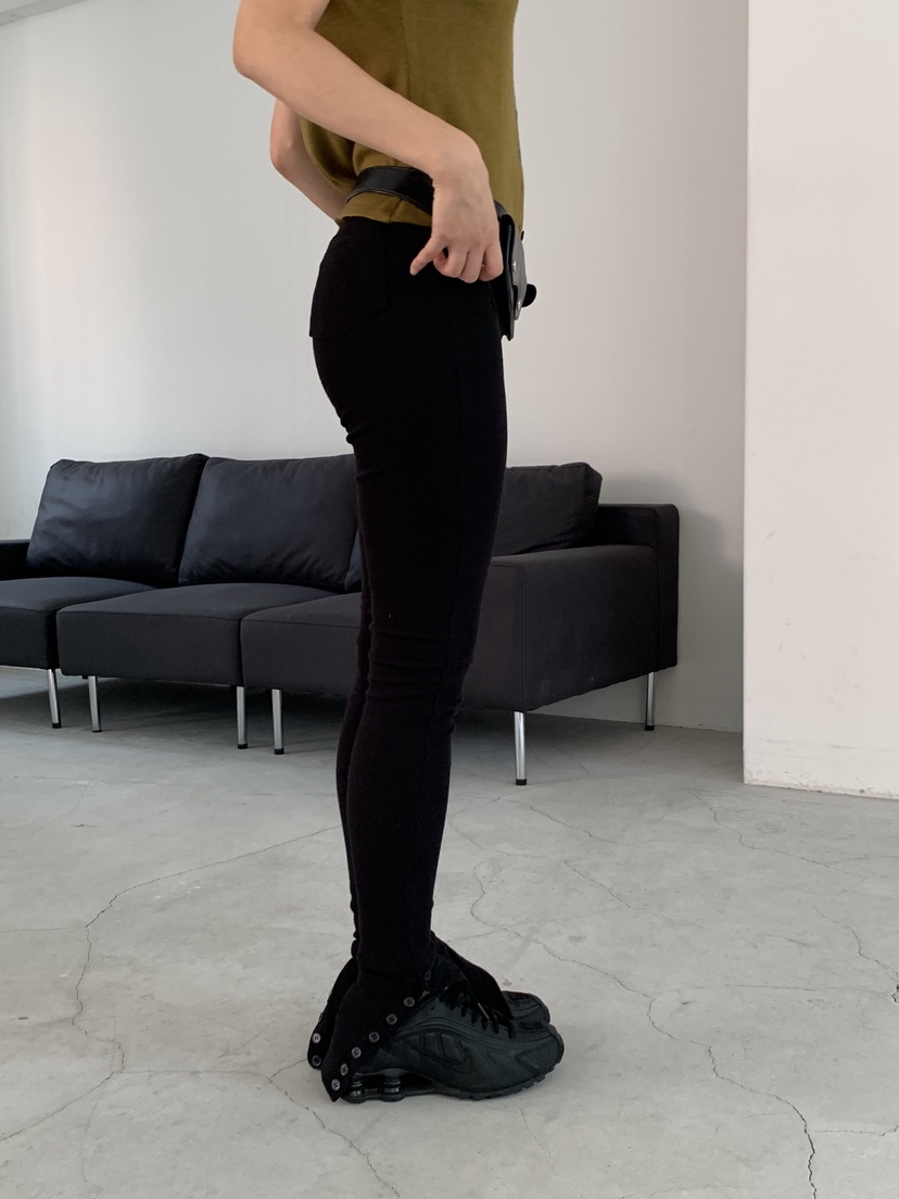 SUNDER MARKET東大門㊣代購女裝新款熱賣25秋冬休閑褲紐扣SUNDER MARKET休閑褲